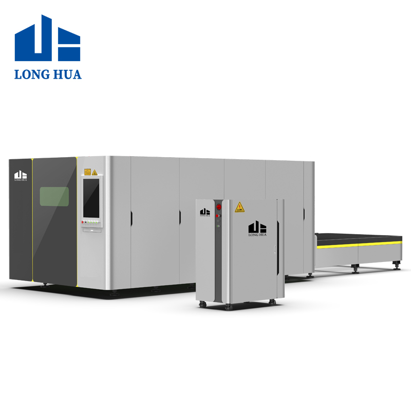 LP series industrial fiber laser cutting machine for thick metal plates